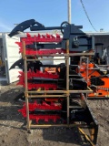 New GIYI Co 48in Mini Stand-On Skidloader Trencher Attachment Model GY-X380
