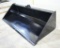 78 in. Bucket With Single Blade