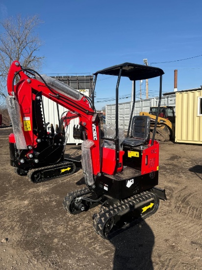 New Vicsec Co Mini Excavator Model VC13