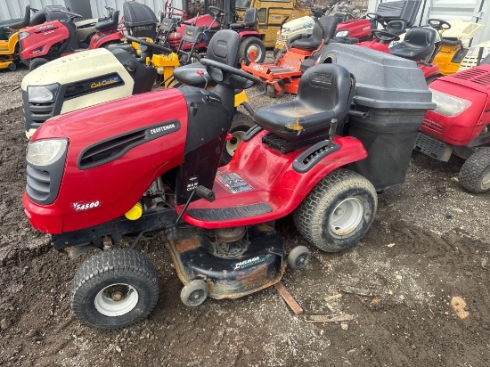 Craftsman Riding Lawnmower YS4500 w/ Bagger
