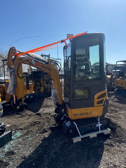 New AGT Co Mini Excavator (w/ AC) Model QK18RXS-C