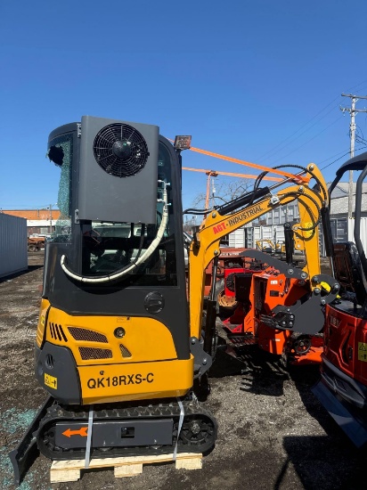 New AGT Co Mini Excavator (w/ AC) Model QK18RXS-C