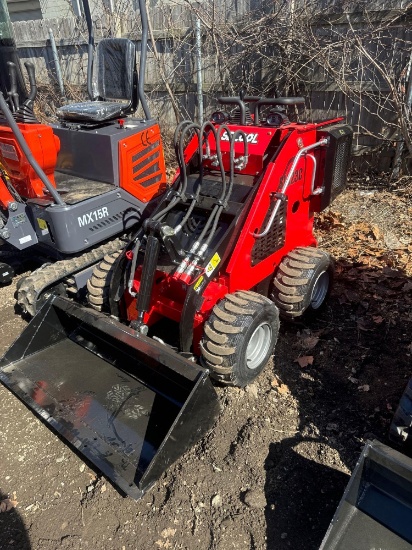 New SDLOOL Co Mini Stand-On Skidloader Model SL323C