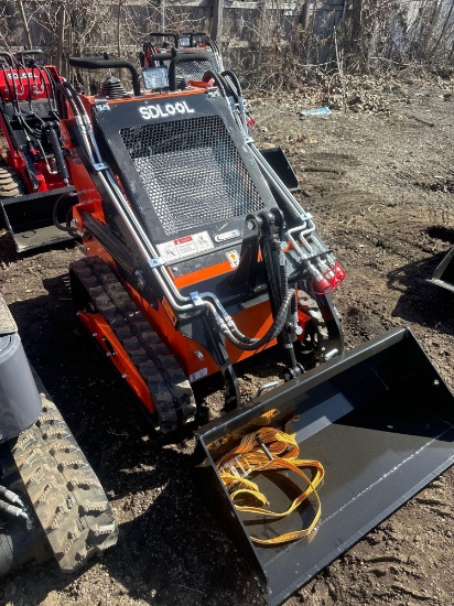 New SDLOOL Co Mini Stand-On Skidloader Model SL36C