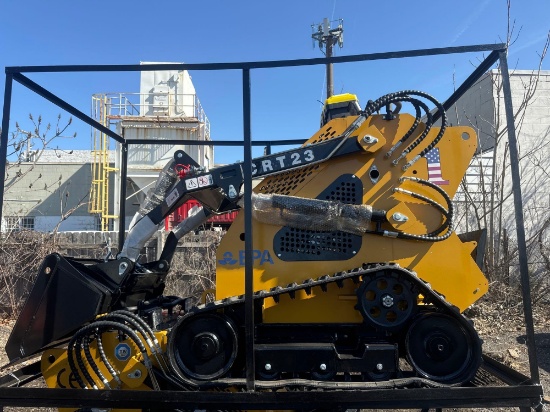 New AGT Co Mini Stand-On Skidloader Model CRT23