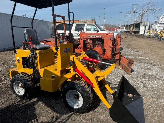 New AGT Industrial Co Mini Articulating Loader Model KRW23
