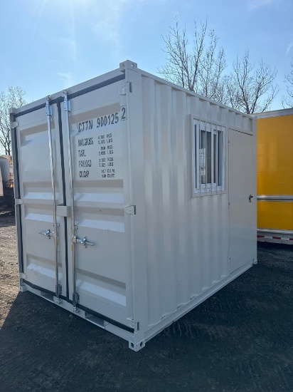 New 10ft x 7ft Steel Mini Office/Storage Container