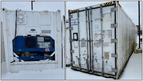Carrier Refrigerated 40' Reefer Shipping Container (off-site item, read description)