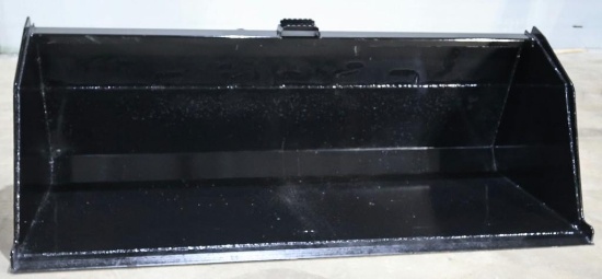 84 in. Skid Steer Snow/Litter Bucket