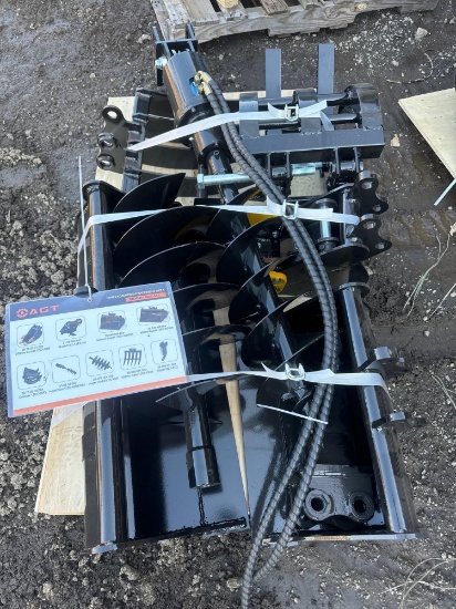 New AGT 9 Pc Mini Excavator Attachment Set Model 12EX-ATA