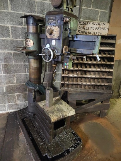 Hydraulic driven 3 phase electric Industrial drill press (off-site item, read description)