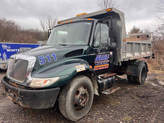 2006 International 4300 Single Axle Dump Truck