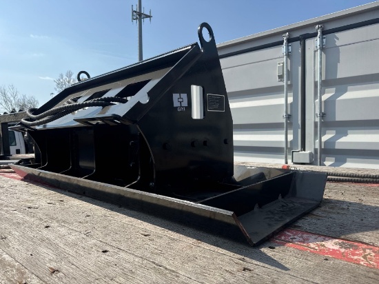 New GIYI Co 71in Hydraulic Skidloader Plate Compactor Model GY-PC71