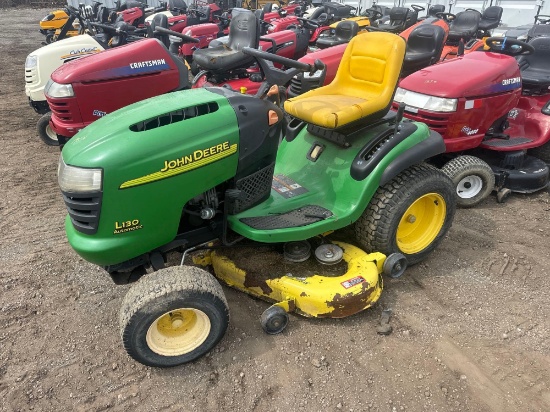 John Deere L130 Riding Lawnmower