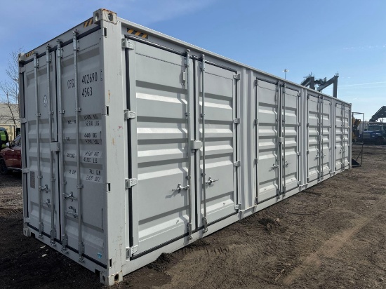 New Dong Fang International 40ft (4 side door) Steel Shipping/Storage Container