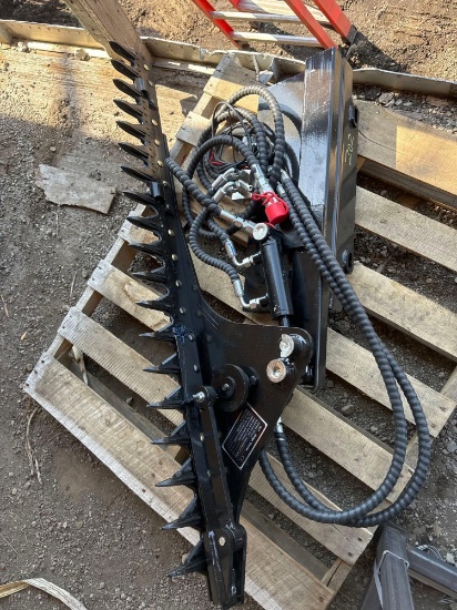 New GIYI Co Mini Stand-On Skidloader 4.9ft Sickle Bar Mower Model GY-LLJ