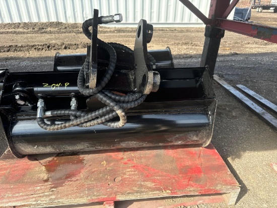 New GIYI Co 32in Mini Excavator Swivel Bucket 3T