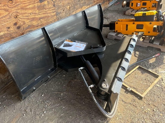 New GIYI Co 70in Hydraulic Skidloader Snow Blade Model GY-SP70