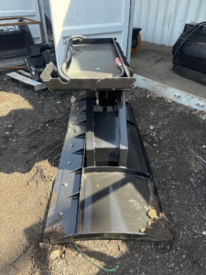 New GIYI Co 70in Hydraulic Skidloader Snow Blade Model GY-SP70