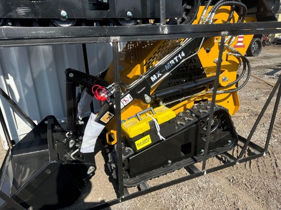 New AGT Co Stand-On Mini Skidloader Model MX-MRT14
