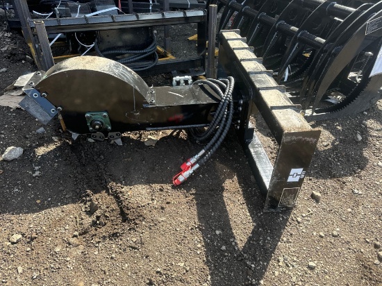 New GIYI Co Hydraulic Skidloader Stump Grinder Attachment Model GY-SG45