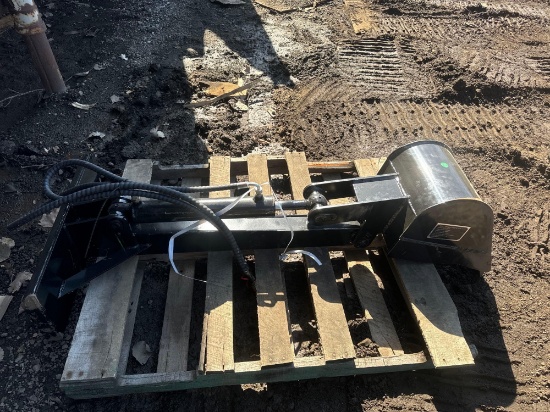 New GIYI Co 12in Mini Stand-On Skidloader Backhoe Attachment Model GY-ZWB