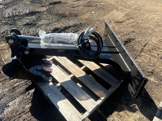 New GIYI Co 16in Hydraulic Skidloader Backhoe Attachment Model GYX-ZWB