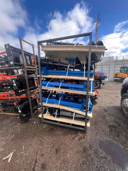 New Future Co Hydraulic Skidloader Auger Set w/ 8/12/16in Bits