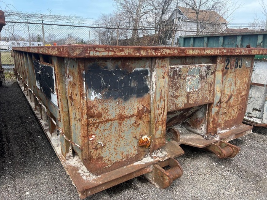 20-cubic yard Rolloff dumpster (off-site item, read description)