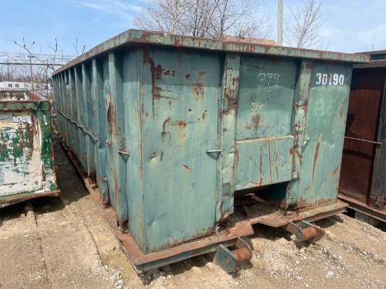 30-Yard Cubic Rolloff Dumpster (off-site item, read description)