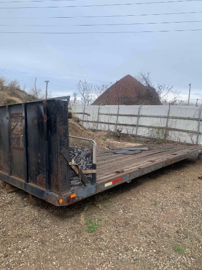 20' Truck Flat Bed (off-site item, read description)