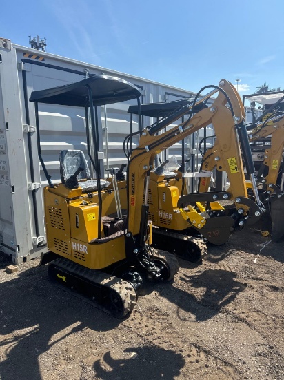 New AGT Co Mini Excavator Model H15R