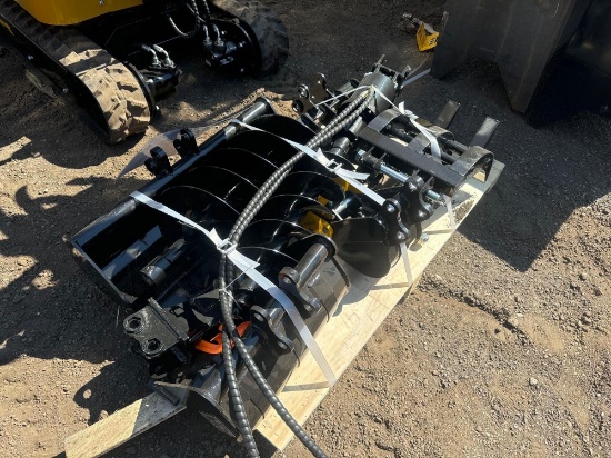 New AGT Co 9 pc Mini Excavator Attachment Set A Model 12EX-ATA