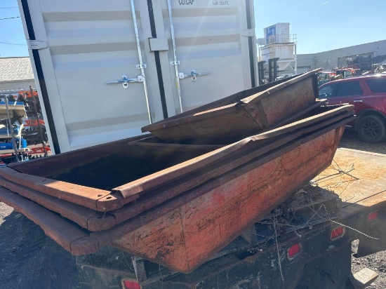 (5) Assorted Metal Mortar Boxes