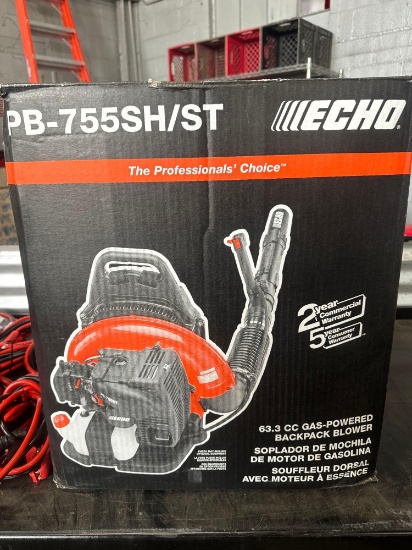 New Echo Gas Powered Leaf Blower Model PB-755SH/ST