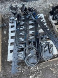 (1) New Vicsec Co Mini Excavator 60in Sickle Bar Attachment