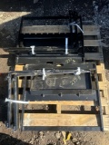 New GIYI Co Mini Stand-On Skidloader 29in Fork Set (1 frame/2 forks)