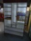 Coffee Bean Display/Grinder Cabinet with Contents