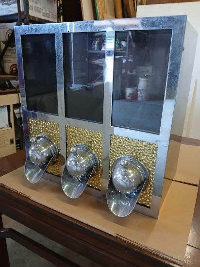 Commercial Coffee Bean Display/ Dispenser. Turn Handle Style 3 Times Your Bid