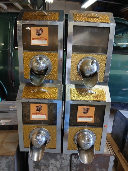 Lot of 4 Commercial Single Hold Coffee Displays/Dispenser