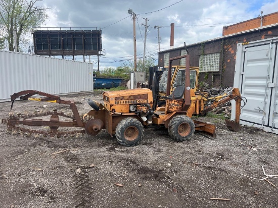 Case 25+4XP Backhoe/Trencher