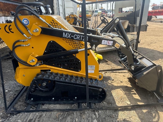 New AGT Co Mini Stand-On Skidloader Model MX-CRT23