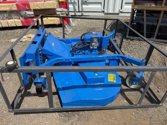 New AGT Co/TopCat Hydraulic Skidloader 72in Finish Mower Attachment Model SSM72-S