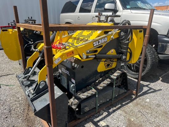 New SDLOOL Co Mini Stand-On Skidloader Model SL360