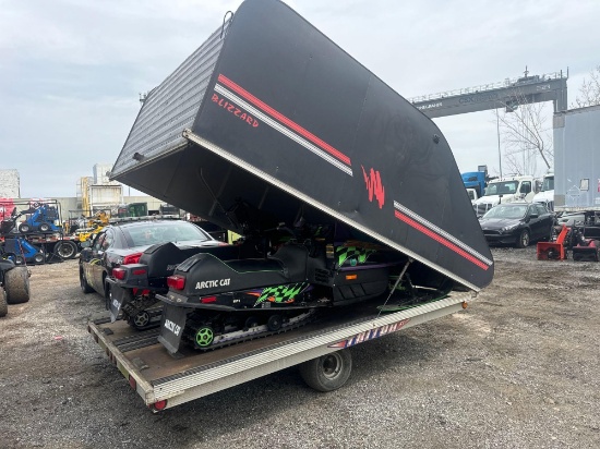(2) Arctic Cat Snowmobiles w/ Trailer