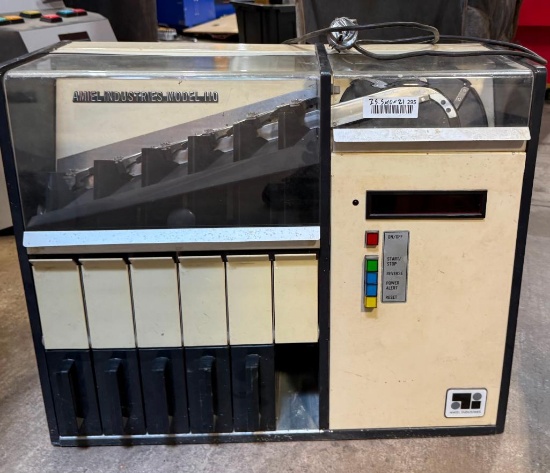 Amiel Industries Model HU Coin Sorting Machine