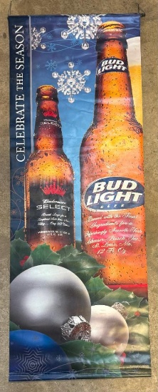 Budweiser and Bud Light Vertical Banner