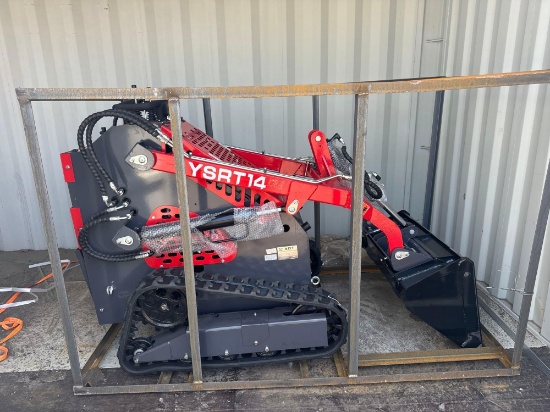 New AGT Co Mini Stand-On Skidloader Model YSRT14