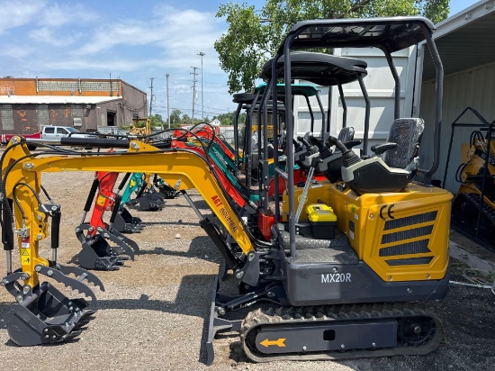 New AGT Co Mini Excavator Model MX20R