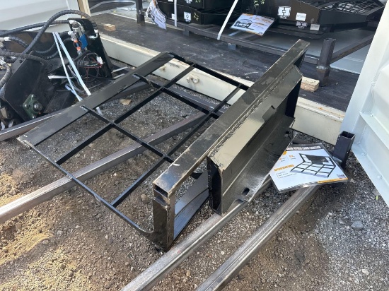 New GiYi Co Mini Stand-On Skidloader 40in Land Leveler Model GY-PDQ